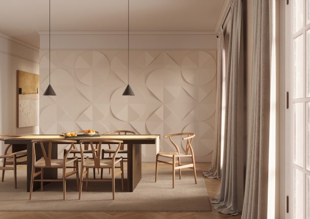 Design elements, Wall tiles - Curve ARSTYL® - Noël & Marquet - Benelux